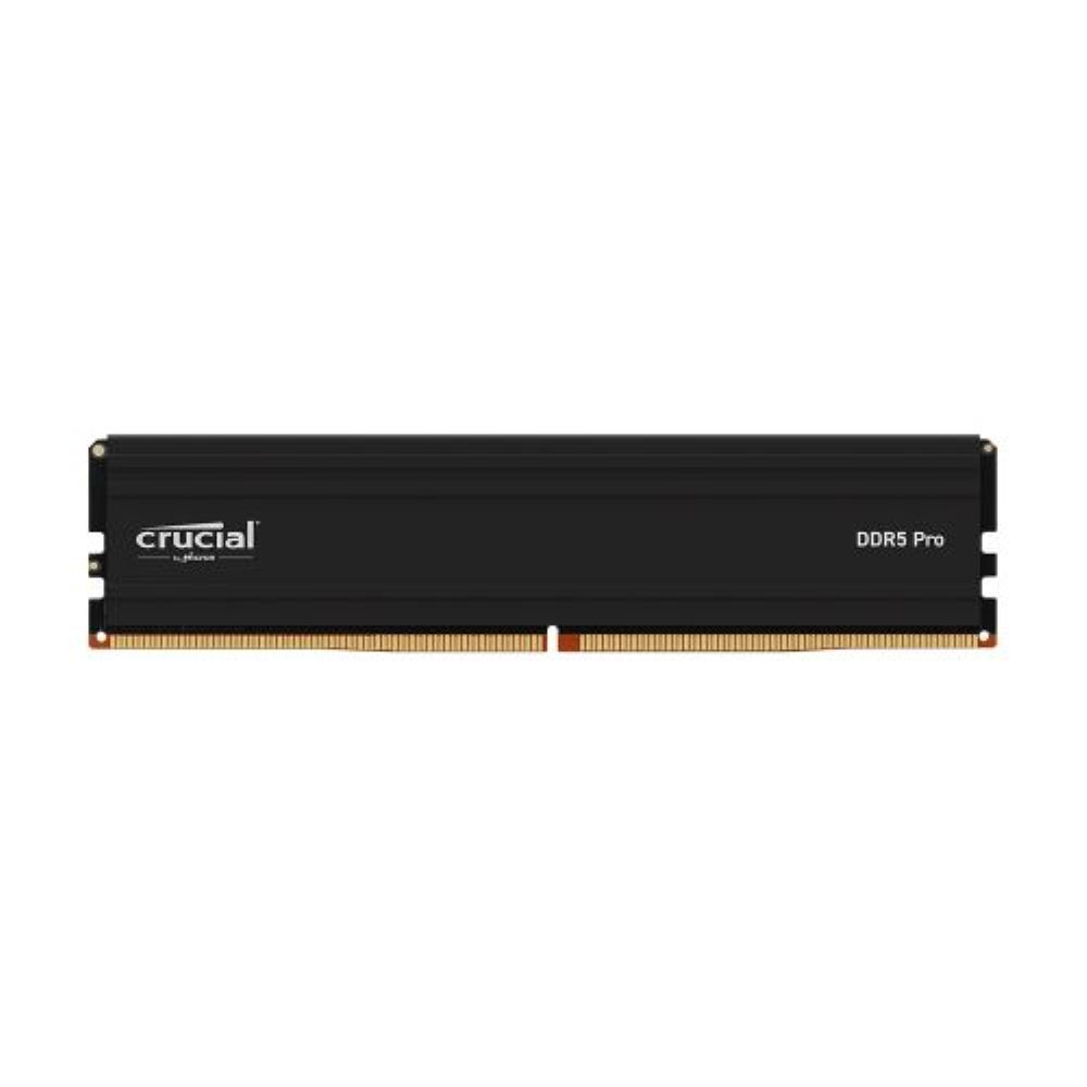 美光Crucial PRO DDR5 5600/16G超頻黑散熱片