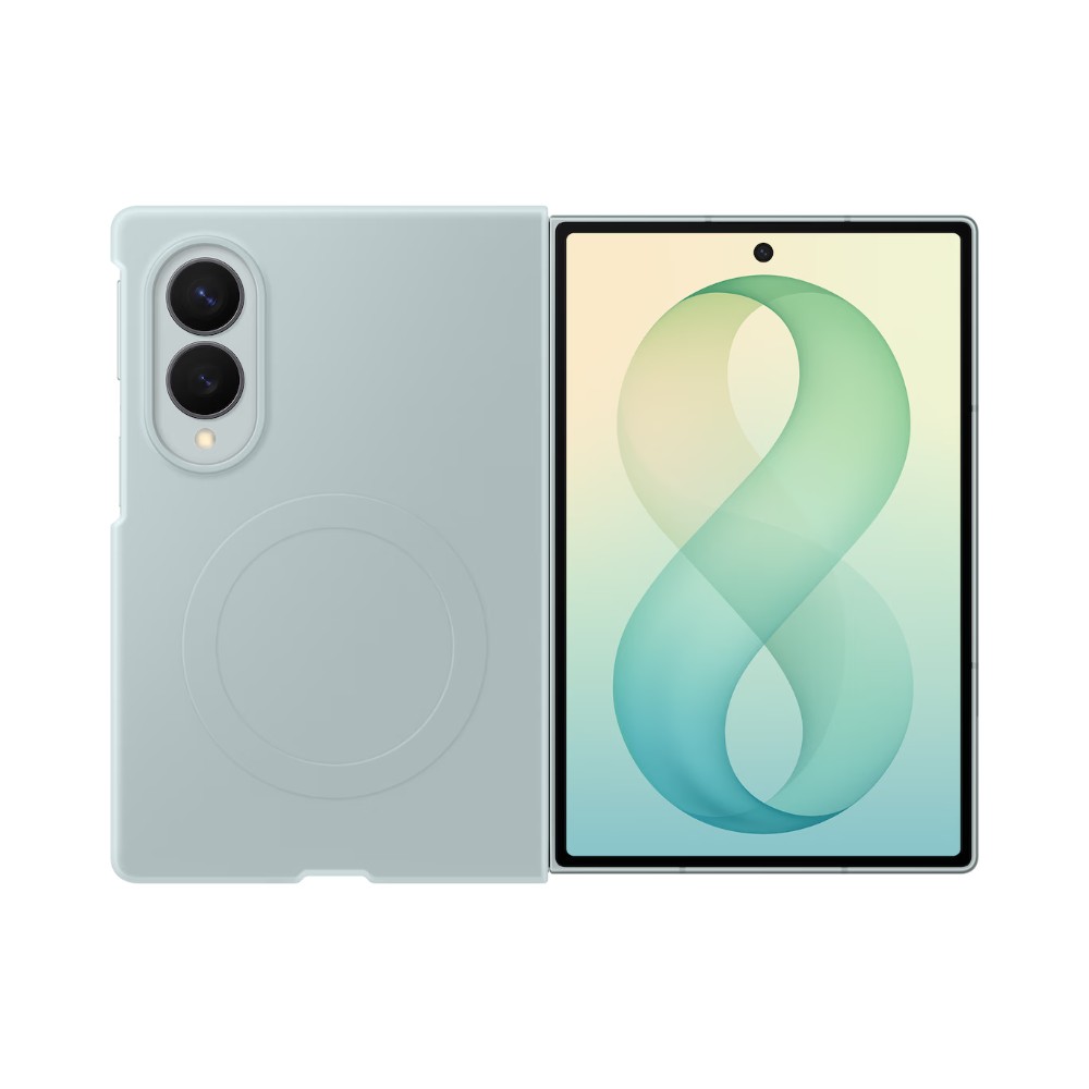 SAMSUNG Fold8 矽膠磁吸保護殼-綠