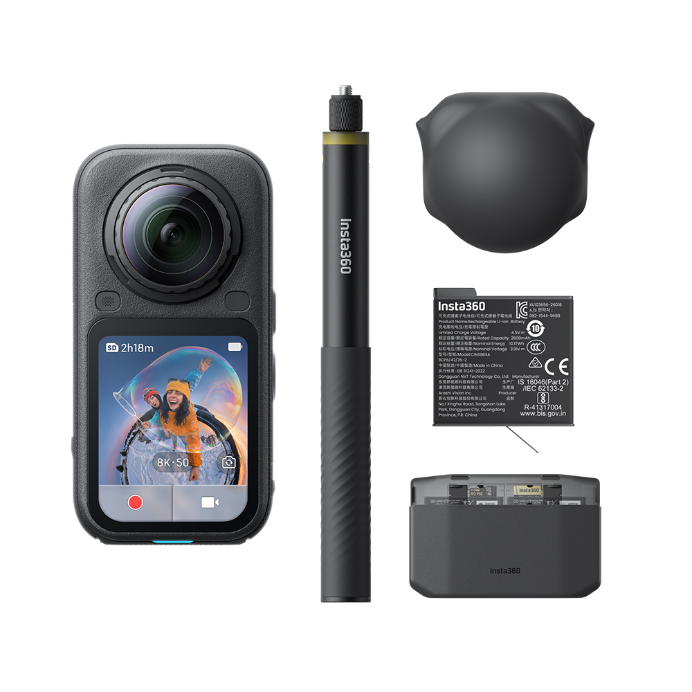 Insta360 X6 萬能套裝 黑