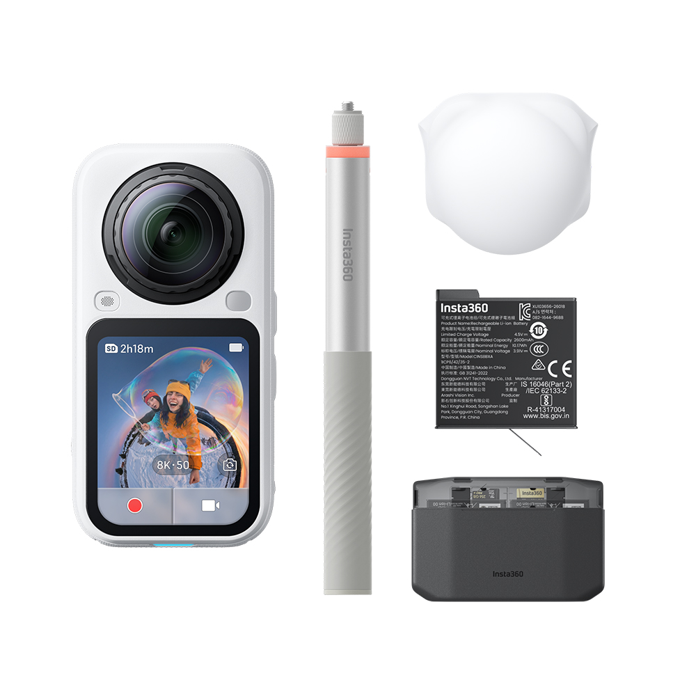 Insta360 X6 萬能套裝 白