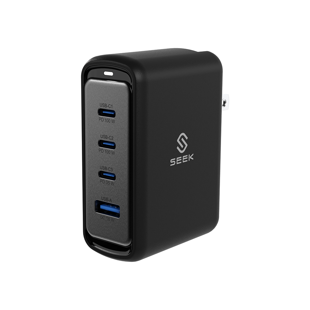 SEEK 100W GaN充電組-黑色