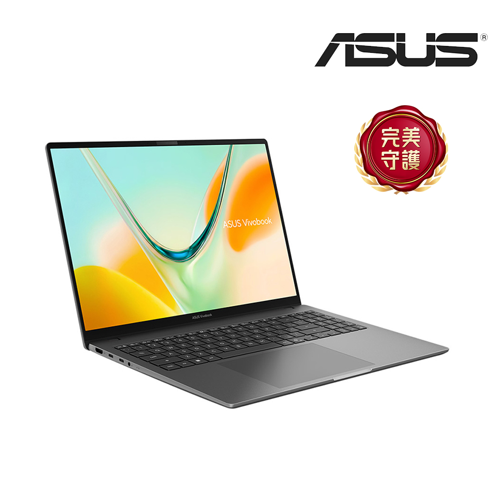 ASUS Vivobook S16 AI筆電 灰(硬碟升級) (Snapdragon X X1 26 101/16G/2TB SSD/W11)