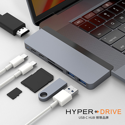 HyperDrive 7-in-2 USB-C Hub(二代)