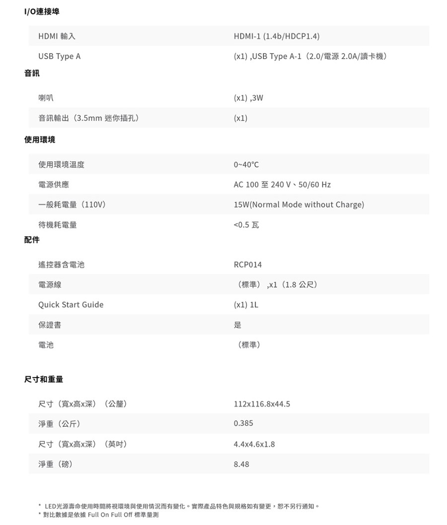 BenQ GV10 LED 口袋微型投影機 GV10 燦坤線上購物燦坤實體守護