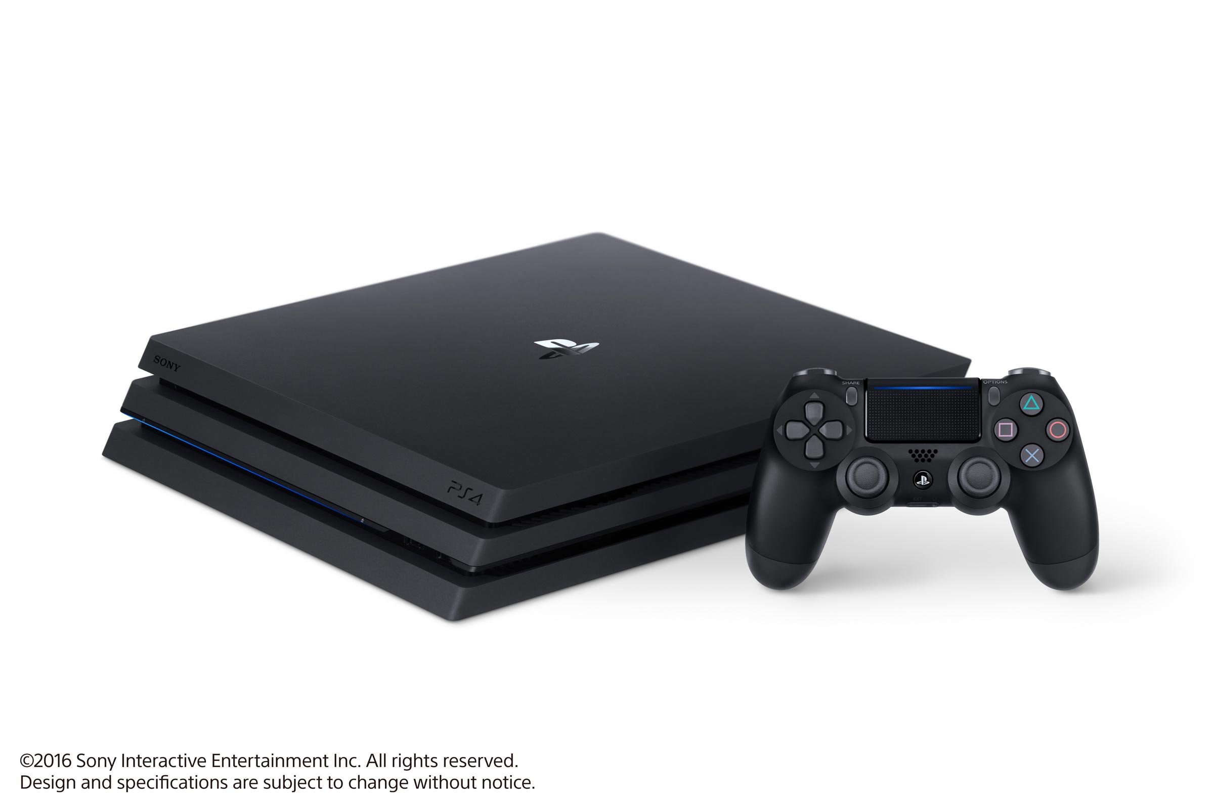 【网销独卖限量3组】【1tb】ps4 pro 主机 - 极致黑 cuh-7117bb01
